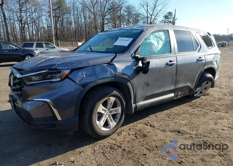 2023 Honda Pilot Awd Lx из США, поврежденный, VIN 5FNYG1H20PB050578